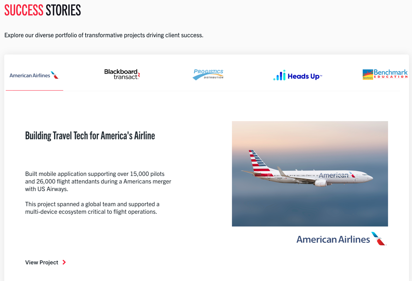 IntraEdge success stories section